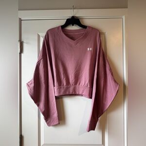 Under Armour Mauve Crewneck Top